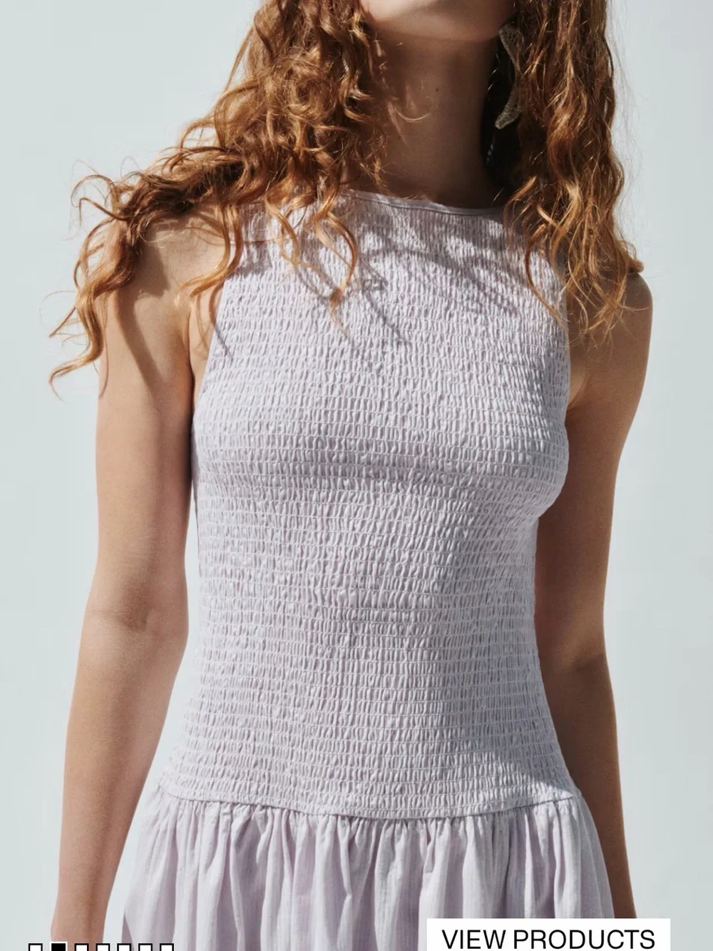 H&M sleeveless maxi